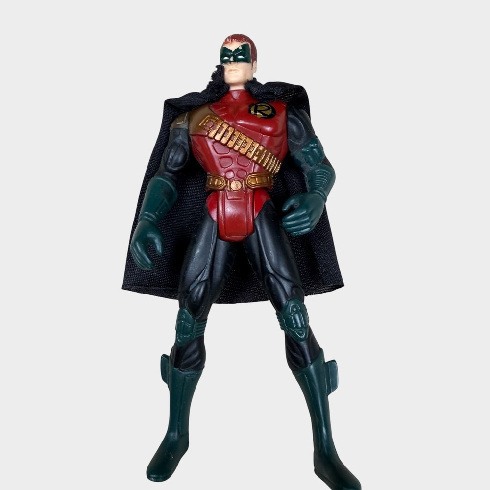 Kenner Robin Action Figure 1995 Batman Forever DC Comics Vintage Toy Hydro Claw
